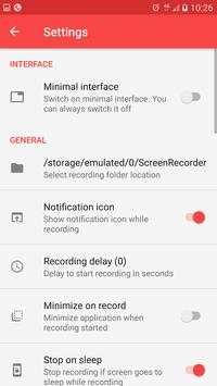 One Touch To Record Screen HD screenshot 3