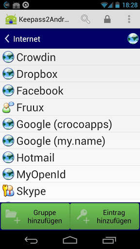 Keepass2Android Offline screenshot 1