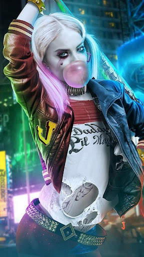 HarleyQuinn Wallpapers HD 4K screenshot 3