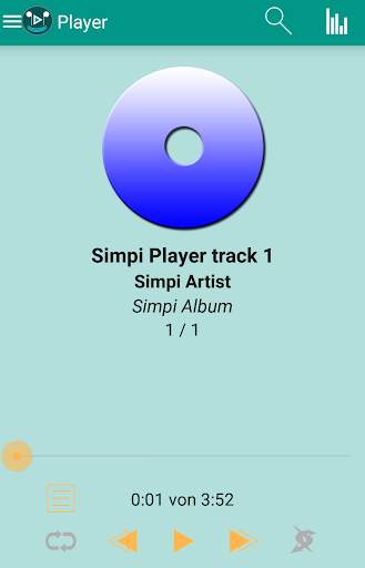 Simpi Music Player screenshot 1