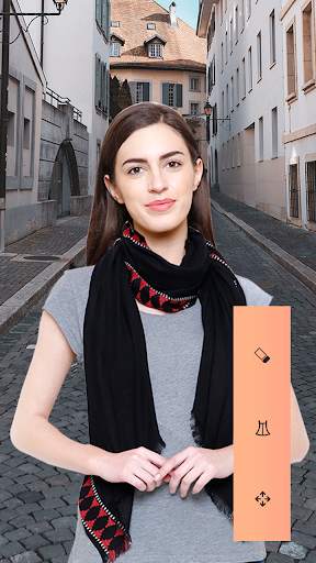 Woman Designer Scarf Photo Suit Editor 6 تصوير الشاشة