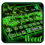 Green Skull Keyboard icon