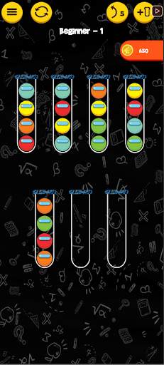 Bubble sort - Ball sort 5 تصوير الشاشة