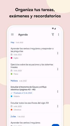 Agenda Escolar screenshot 1