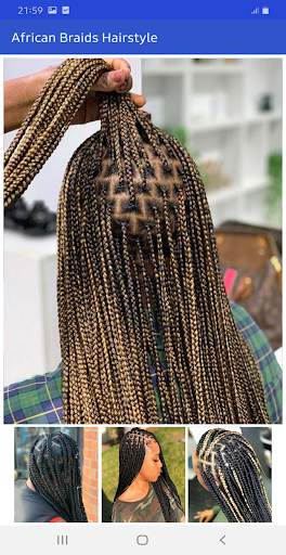 African braids hairstyle screenshot 7