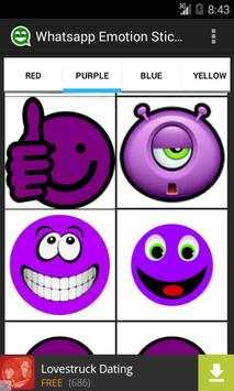 Emotion Color Sticker Whatsapp screenshot 5