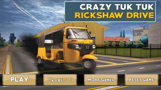 Crazy Tuk Tuk Rickshaw Drive screenshot 1