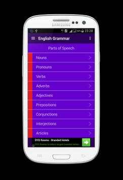 English Grammar Education screenshot 1