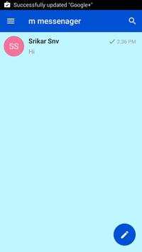 M messenger screenshot 1