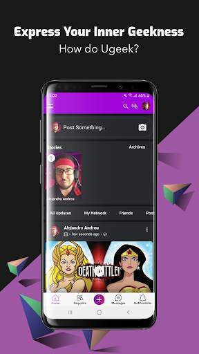 Ugeek Club - Exclusive Social Network for Geeks screenshot 2