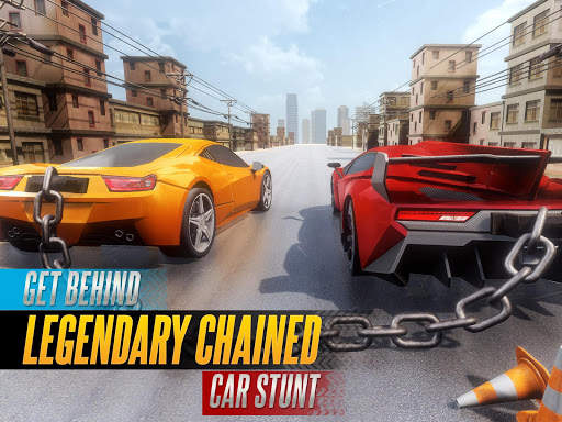 Chained Mega Ramp Car Stunt GT Racing Stunts Game screenshot 6