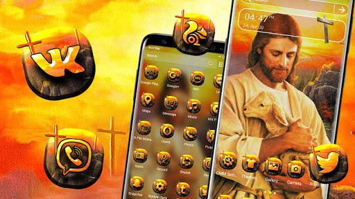Jesus Launcher Theme screenshot 1
