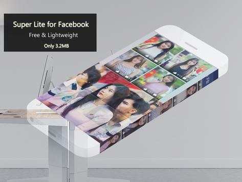 Fast Lite for Facebook screenshot 1