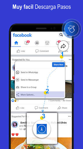 DownBook: Descargador de videos para Facebook screenshot 3