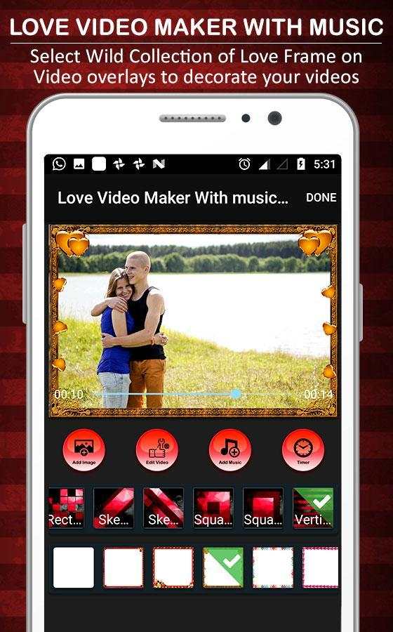 Love Video Maker with Song Pro screenshot 5
