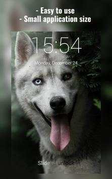 Siberian Husky Lock Screen screenshot 9