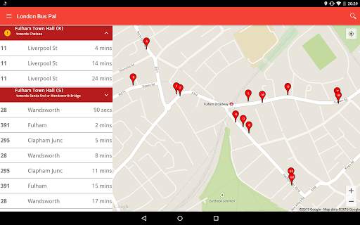 London Bus Pal: Live arrivals screenshot 6