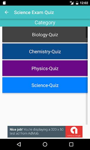 Science Exam Quiz скриншот 3