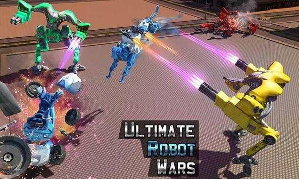 US Police Car Wild Panther Transform Robot Games screenshot 4