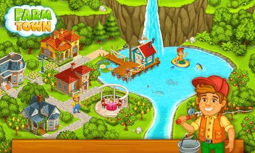 Farm Town: Happy farming Day & food farm game City screenshot 7