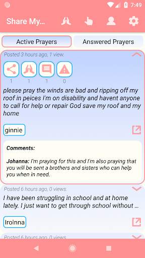 Share My Prayer screenshot 2