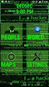 Ultra DedSec Hacker's Launcher Theme screenshot 2