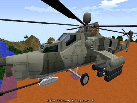 Helicopter Mod for Minecraft PE Ideas screenshot 1