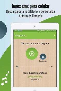 tonos sms cortos, sonidos para sms y llamadas screenshot 8