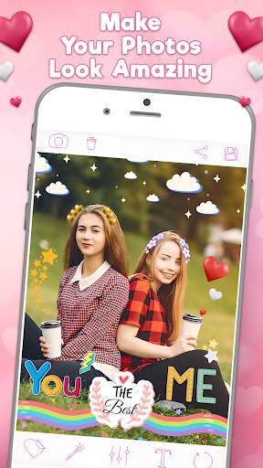 Heart: girls photo editor screenshot 3