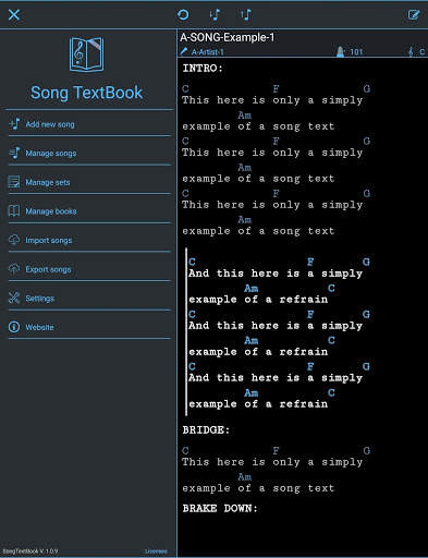 Song TextBook (Little) screenshot 10