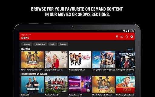 Virgin Plus TV screenshot 10