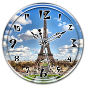 Paris Clock Live Wallpaper icon