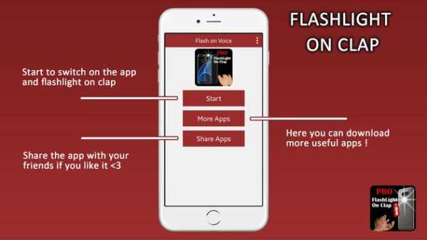 👏👏 Pro Flashlight on Clap screenshot 2