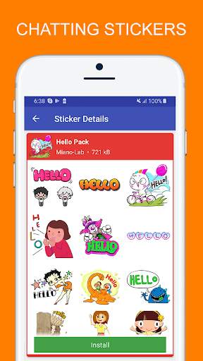 Chatting Stickers For Whatsapp screenshot 3