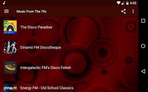 Music From The 70s - Disco, Funk, Rock 5 تصوير الشاشة