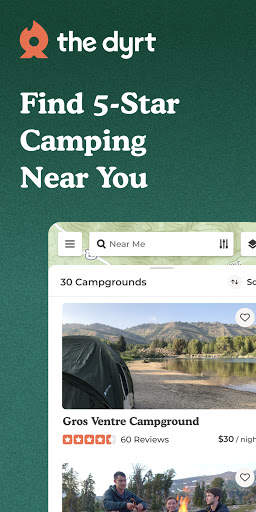 The Dyrt Camping App: Tent & RV Campsites Finder screenshot 1