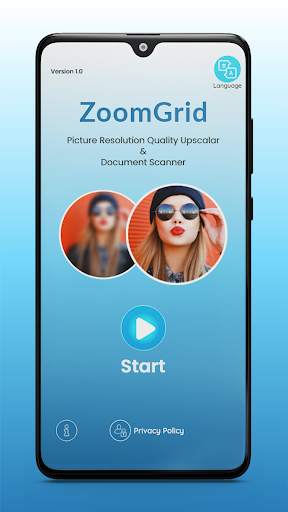 ZoomGrid Enhance Photo Quality screenshot 1