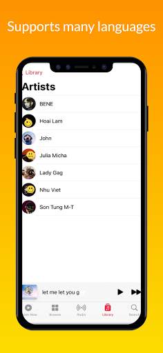 Mp3 Player - Music Player 0S17 screenshot 7