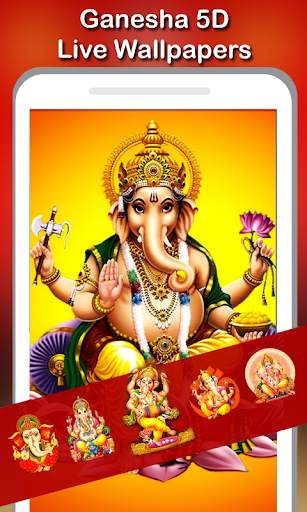 5D Ganesh Live Wallpaper screenshot 4