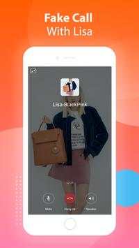 Fake Video Call Black Pink screenshot 3