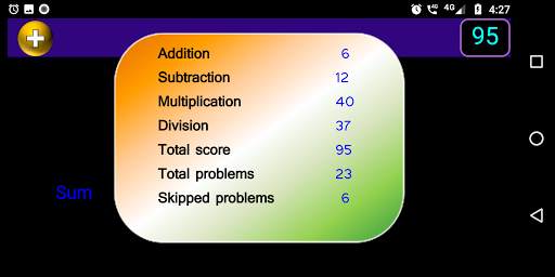 Ez Basic Math Games (बुनियादी गणित खेल) स्क्रीनशॉट 9