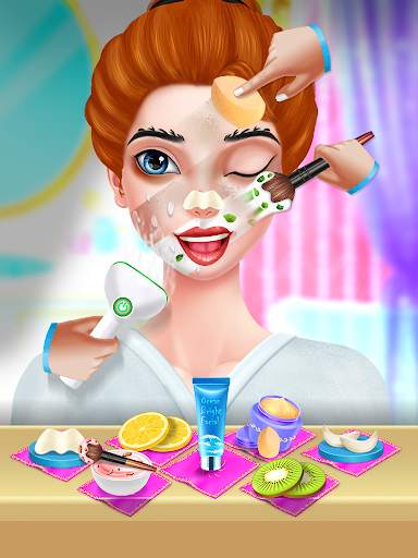Makeover Salon Girl Games screenshot 2