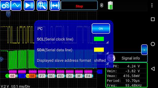 AR-Oscilloscope screenshot 2
