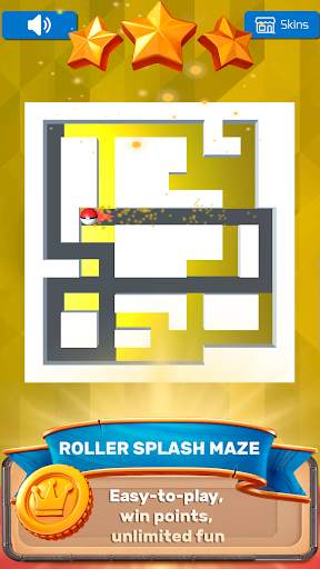 Roller Splash 3d : Split ball paint and roll sky screenshot 4