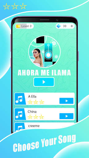 Karol G Piano Tiles screenshot 1