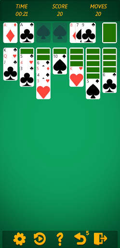 Klondike solitaire 2021 screenshot 1