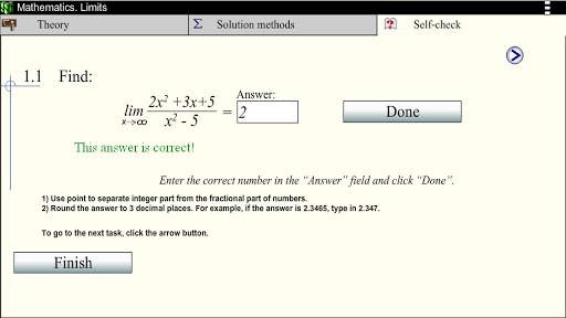 Math. Limits screenshot 12