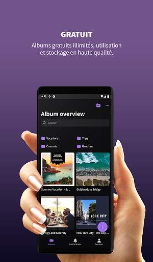 MyAlbum - photos et vidéos screenshot 1