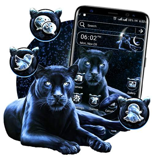 Dark Jaguar Theme Launcher 1.0