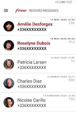 Free Visual Voicemail screenshot 2